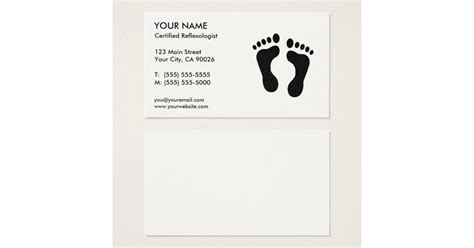 Reflexology Business Cards | Zazzle