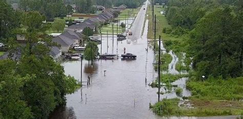 Moss Bluff Flooding Aerial Footage | Calcasieu Information