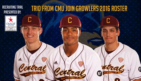 Growlers Add Three Freshmen from Central Michigan to 2016 Roster - Kalamazoo Growlers