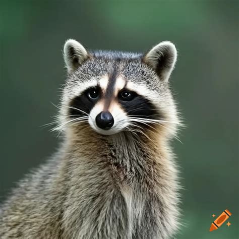 Raccoon with a top hat on Craiyon