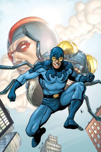 Ted Kord brings the Blue Beetle's legacy into DB! by YellowFlash1234 on DeviantArt
