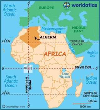 Algeria Map / Geography of Algeria / Map of Algeria - Worldatlas.com