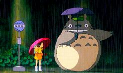 Totoro Bus Stop Scene Perler Bead Panel | Crafty Amino