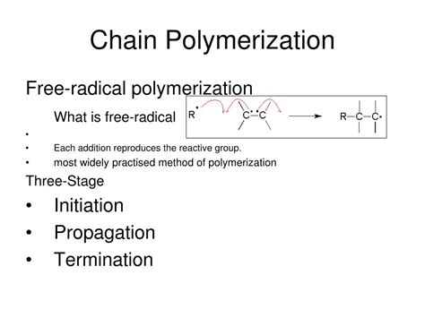 PPT - Polymer Chemistry Free Radical Polymerization PowerPoint Presentation - ID:3836253