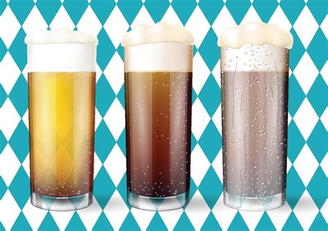 Modern Oktoberfest Concept Beer glasses 2450625 Vector Art at Vecteezy