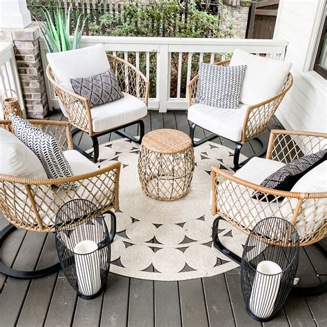 OUR FRONT PORCH SET UP - Loverly Grey | Front porch furniture, Porch ...