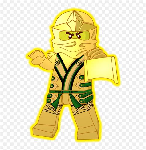 Lego Ninjago Clipart Golden Ninja - Lloyd Lego Ninjago Drawings, HD Png Download - vhv