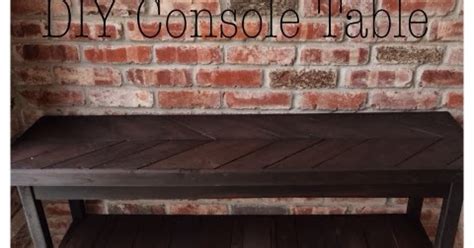 made: Entryway Console Table {DIY}