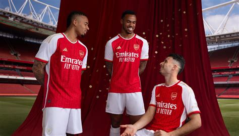 adidas Launch Arsenal 23/24 Home Shirt - SoccerBible