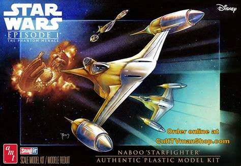 NEW: Star Wars: The Phantom Menace N-1 Naboo Starfighter 1: