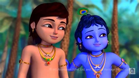 Baby Cartoon Hd Wallpaper Little Krishna | Eumolpo Wallpapers