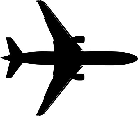 Airplane Plane Jumbo · Free vector graphic on Pixabay