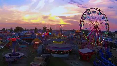 Fly Over the Brown County Fair 2014 - YouTube