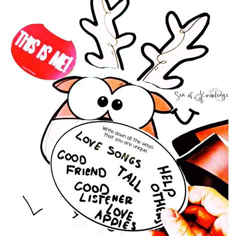 Rudolph the Red Nosed Reindeer Craft [Name and Social Skills]