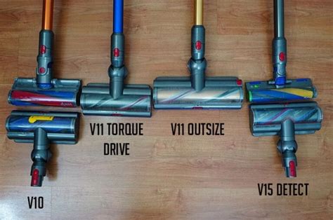 Dyson V15 Detect vs. Outsize vs. V11 Torque Drive vs. V10 Comparison - Cordless Vacuum Guide