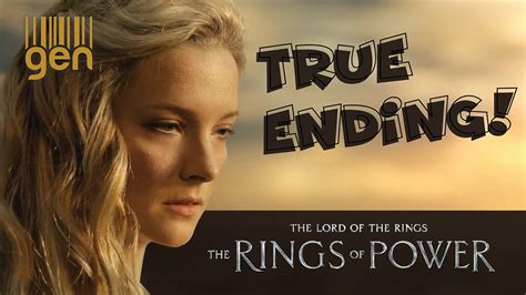 TRUE ENDING of The Lord of the Rings The Rings of Power (Thank me later) - YouTube