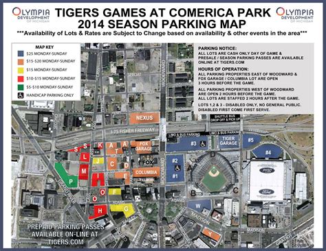 Location shows the parking garage - picture shows the Season Ticket ...