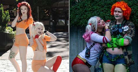 10 Awesome Harley Quinn & Poison Ivy Cosplay Duos