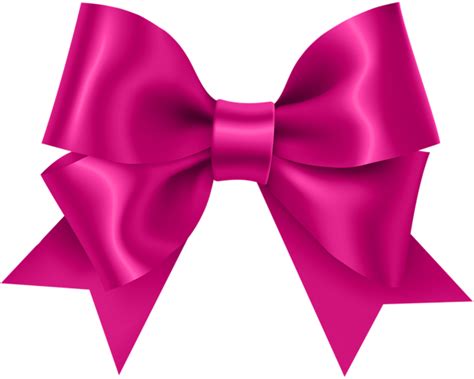 Pink Bow Transparent Clip Art | Gallery Yopriceville - High-Quality ...