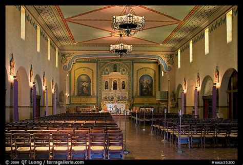 Picture/Photo: Chapel interior, Mission Santa Clara de Asis, Santa ...