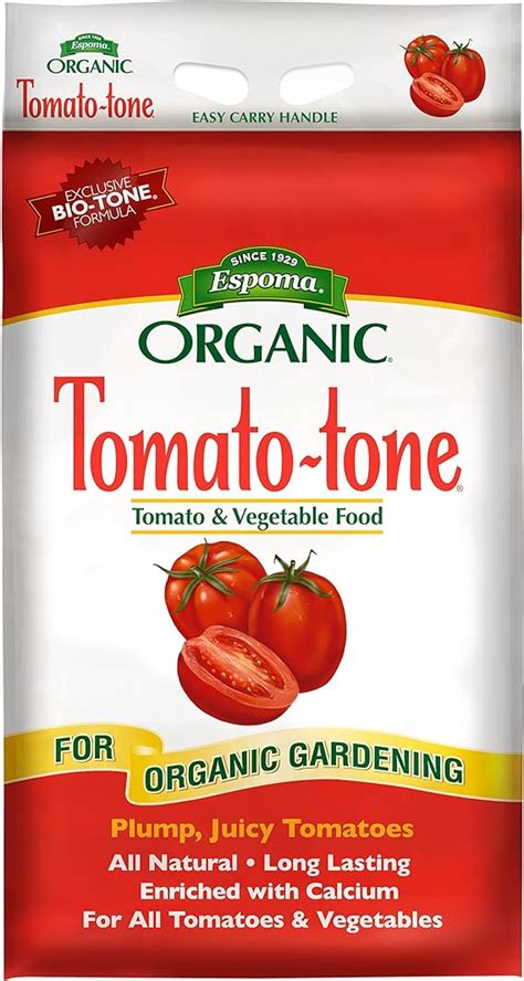 Amazon.com : Espoma Organic Tomato-tone 3-4-6 with 8% Calcium. Organic ...