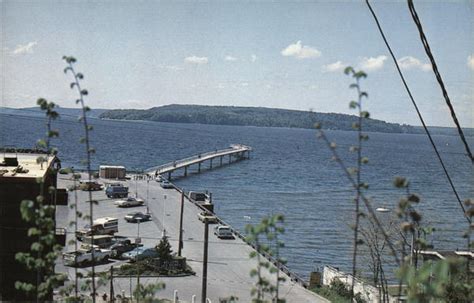 Northwest View of the Des Moines Marina Iowa Postcard