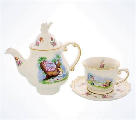 Disney Parks Alice In Wonderland Tea Mug & Teapot Set Tea For One New ...