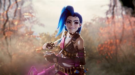 Kleague Of Legends Animated Background 4k Jinx League - vrogue.co