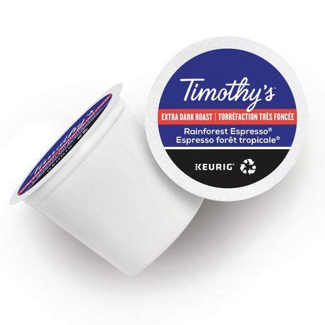 Keurig® Timothy's® Rainforest Espresso® Extra Dark Roast Coffee Recyclable K-Cup® PODS | Walmart ...