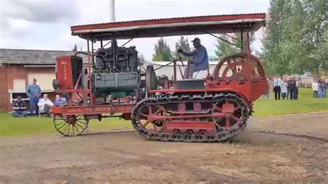 Holt Caterpillar tractor - YouTube