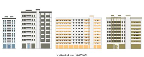 Singapore Hdb Flats Images, Stock Photos & Vectors | Shutterstock