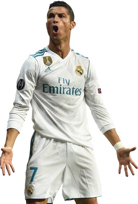 Cristiano Ronaldo Real Madrid football render - FootyRenders