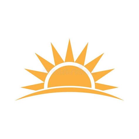 Sunshine Powerful Logo Illustration Stock Vector - Illustration of logo, burn: 82103512 ...