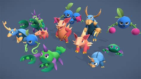 Cartoon Characters - Evolution Pack vol.1 - 3D model by notfun [41c0867] - Sketchfab