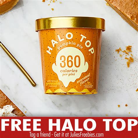 Free Pumpkin Pie Halo Top Ice Cream - Julie's Freebies