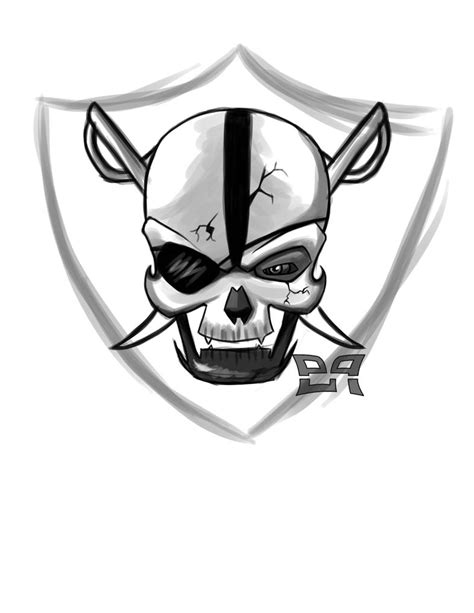 Oakland Raiders by silence17 on DeviantArt