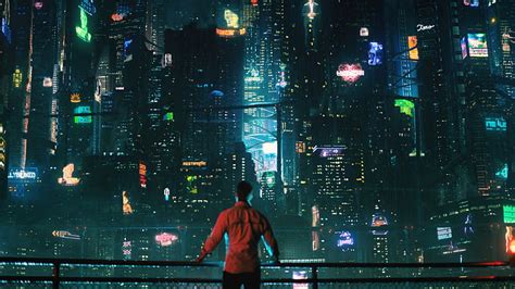 Futuristic, cyberpunk, future world, 4K, HD wallpaper | Wallpaperbetter