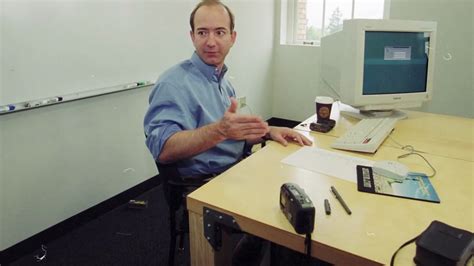 Jeff Bezos' first desk at Amazon was made of a wooden door