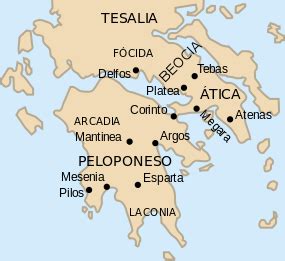 El Mapa De La Antigua Grecia - Geno