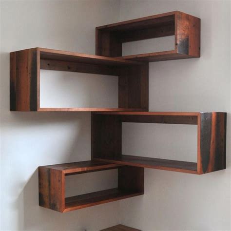 50 Attractive Corner Wall Shelves Design Ideas for Living Room # ...