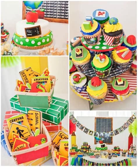 Kara's Party Ideas Back to School Themed Birthday Party + Free ...