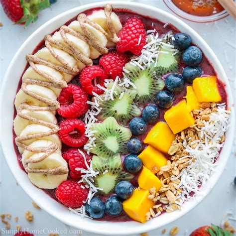 Acai Bowl Recipe - Simply Home Cooked