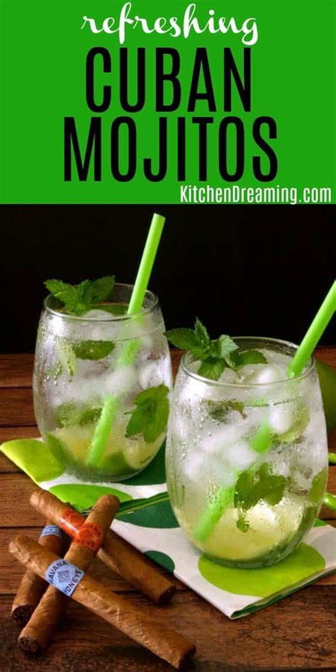 Cuban Mojitos | Kitchen Dreaming | Recipe | Mojito recipe, Mojito ...