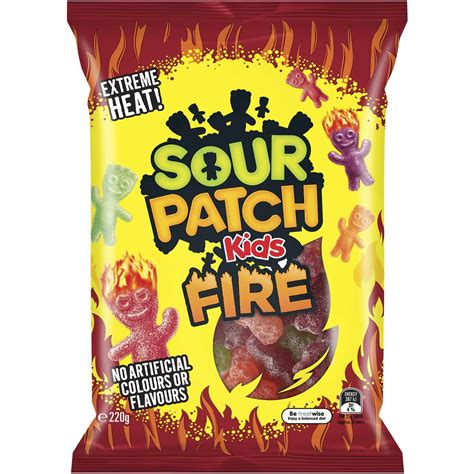 Sour Patch Kids Fire 220g | Woolworths