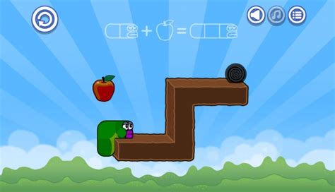 Play game Apple Worm cool math - Free online Arcade games