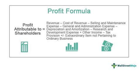 Profit Formula - What Is It, Vs Revenue, Example