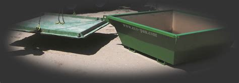 Concrete dump washout containers for stormwater filtration : Eco-Pan