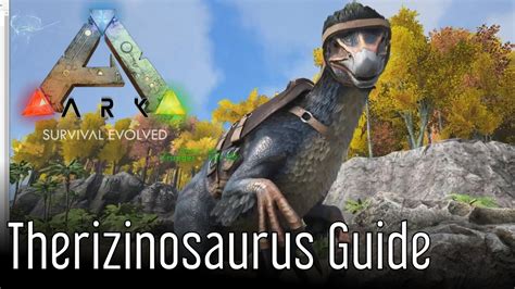 Therizinosaurus Guide for ARK: Survival Evolved - YouTube