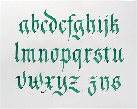 Fraktur Calligraphy Font