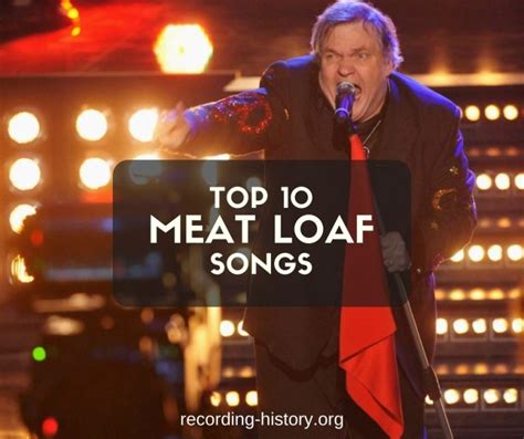 10+ Best Meat Loaf Songs & Lyrics - All Time Greatest Hits